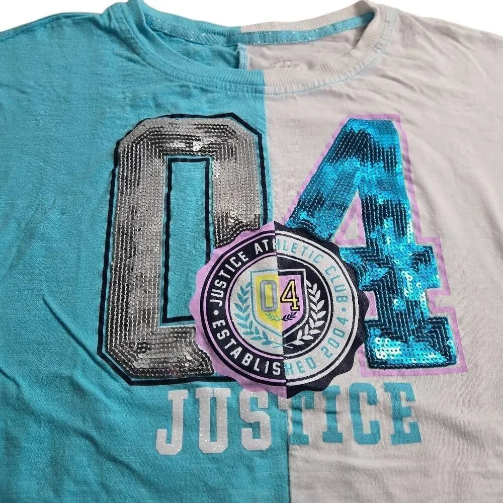 Justice Crop top shirt S7/8